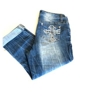Cato Cropped Jeans size 10
